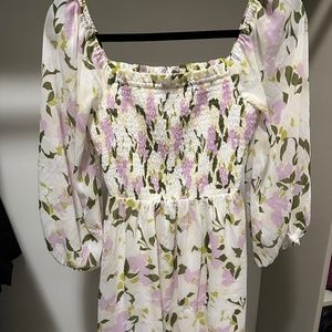 Lost + Wander Floral Dress